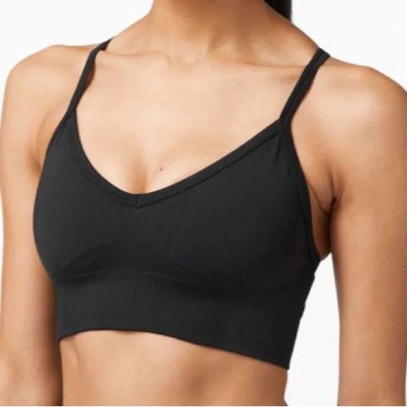 lululemon athletica Other - LULULEMON Ebb to Street bra, black, size 6